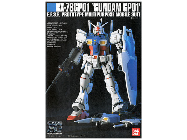 1/144 HGUC Gundam GP01