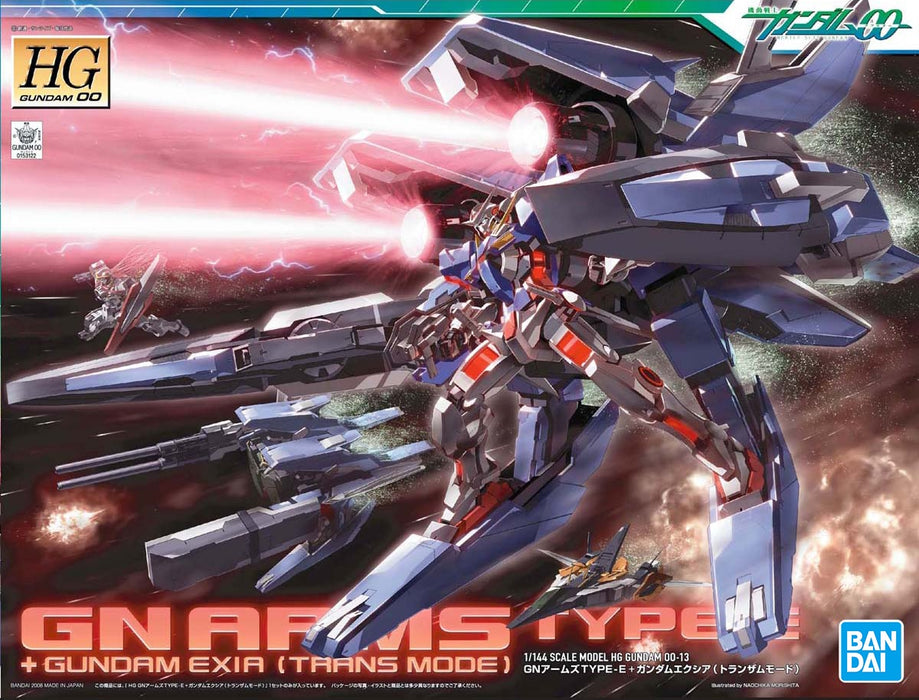 1/144 HG GN Arms Type E + Gundam Exia (Transam Mode)