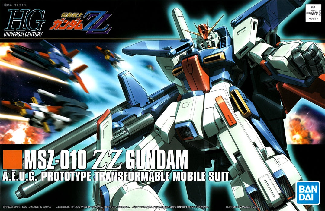 1/144 HGUC MSZ-010 ZZ  Gundam