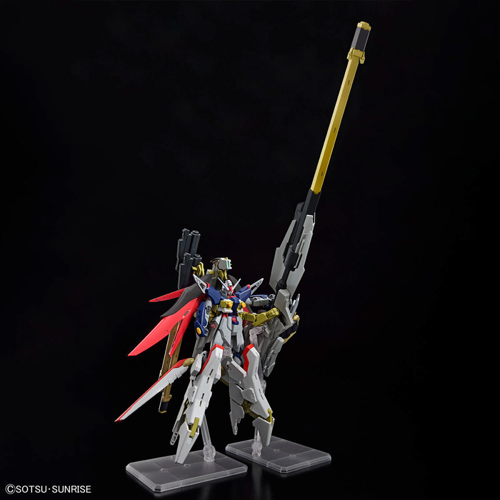 1/144 HG Destiny Gundam Spec II & Zeus Silhouette