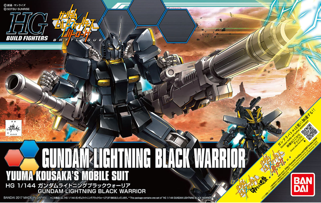 1/144 HGBF Gundam Lightning Black Warrior