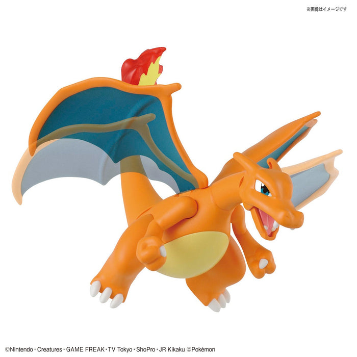 Pokemon Plamo Collection No.43 Select Series Charizard (Battle Ver.) & Dragonite VS Set