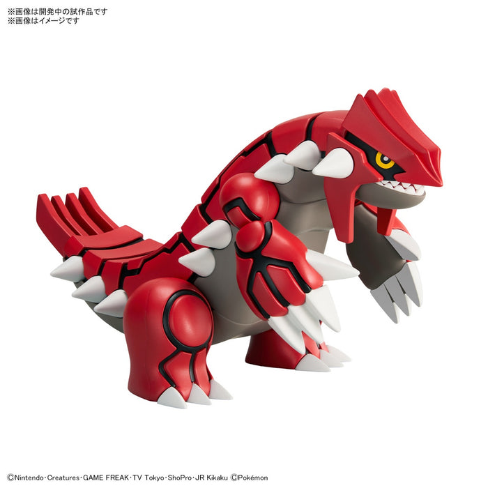 Pokemon Plamo Collection 54 Select Series Groudon