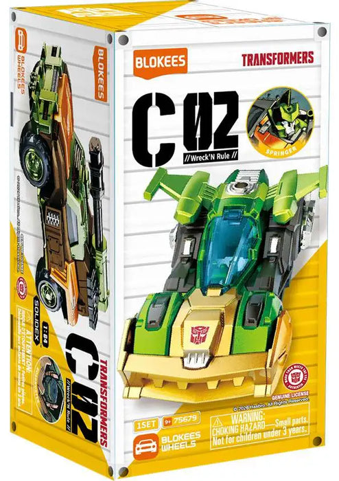 75679 BLOKEES WHEELS TRANSFORMERS C02 Wreck 'n Rule