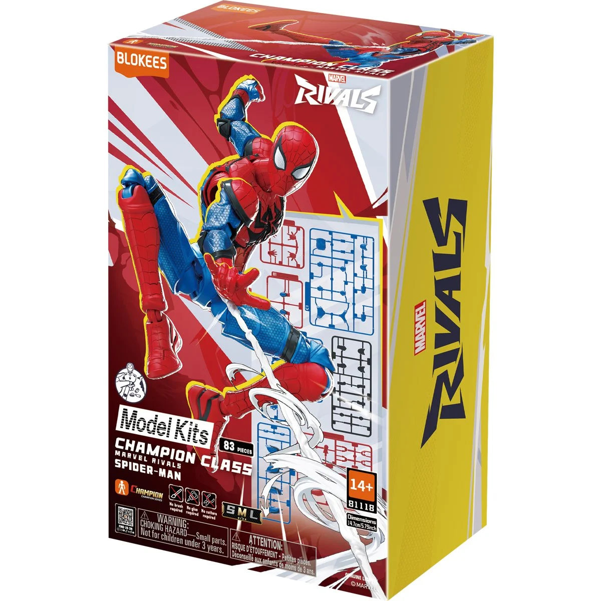 81118 Marvel Rivals Champion Class 06 CC06 - Spiderman — Ani Mecha