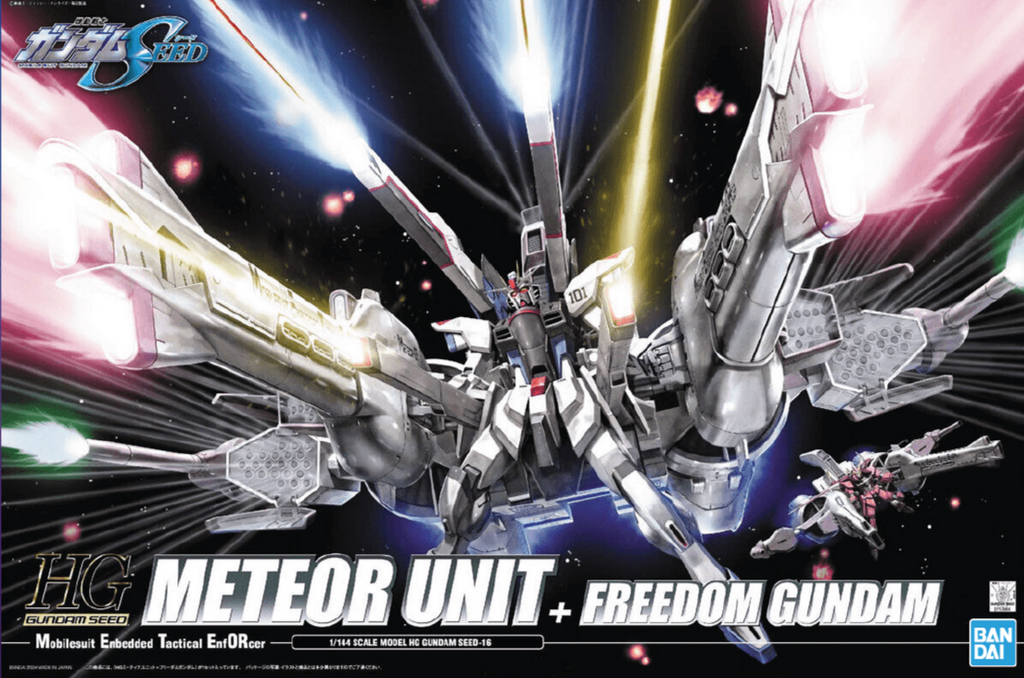 1/144 HG Meteor Unit + Freedom Gundam — Ani Mecha