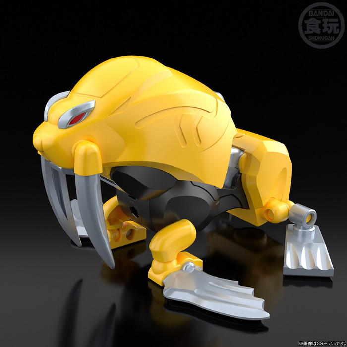 SMP [SHOKUGAN MODELING PROJECT] Hyakujuu Gattai Gao Guardian Set ( Gao Ranger )