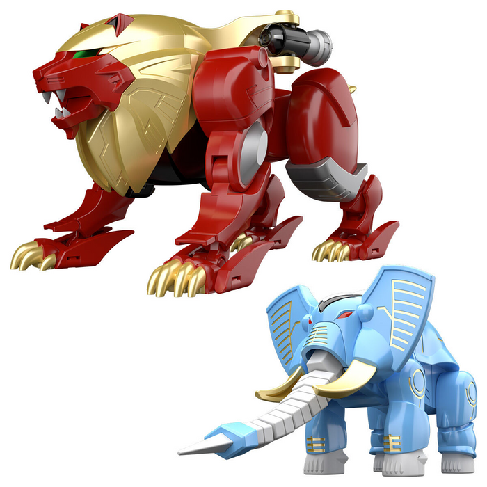 SMP [SHOKUGAN MODELING PROJECT] Hyakujuu Gattai Gao Lion & Gao Elephant ( Gao Ranger )