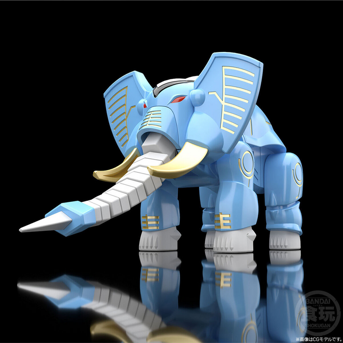 SMP [SHOKUGAN MODELING PROJECT] Hyakujuu Gattai Gao Lion & Gao Elephant ( Gao Ranger )