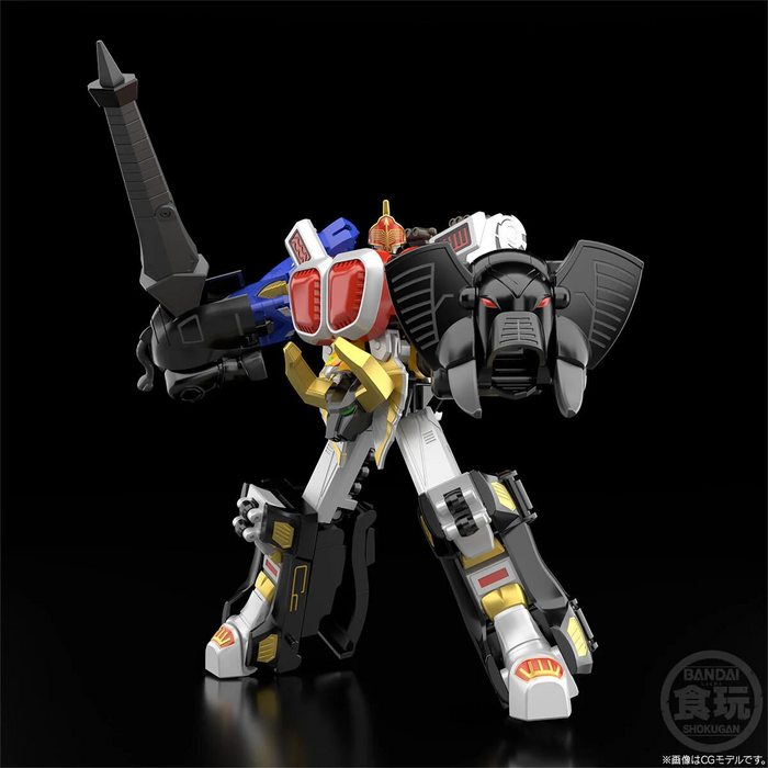 SMP [SHOKUGAN MODELING PROJECT] Hyakujuu Gattai Gao Knight ( Gao Ranger ) Reissue