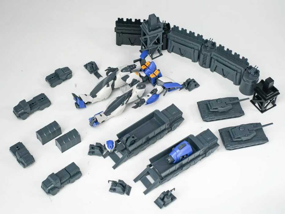 1/144 Multi-Purpose Scene Kit Set A (Grey)