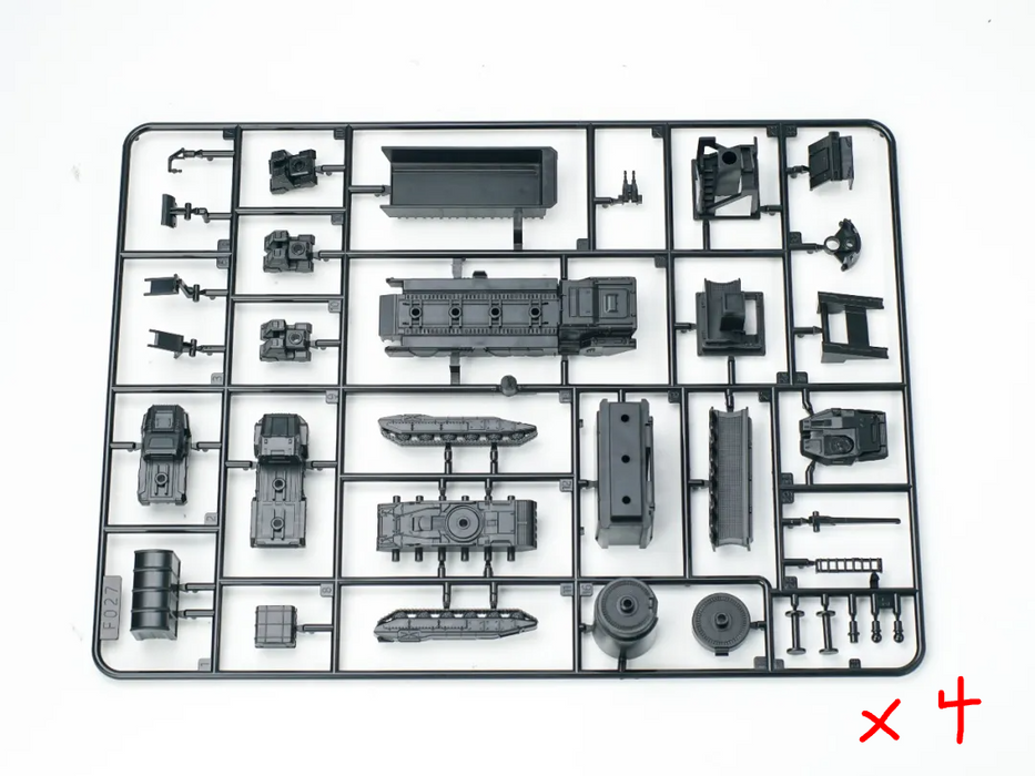 1/144 Multi-Purpose Scene Kit Set A (Grey)