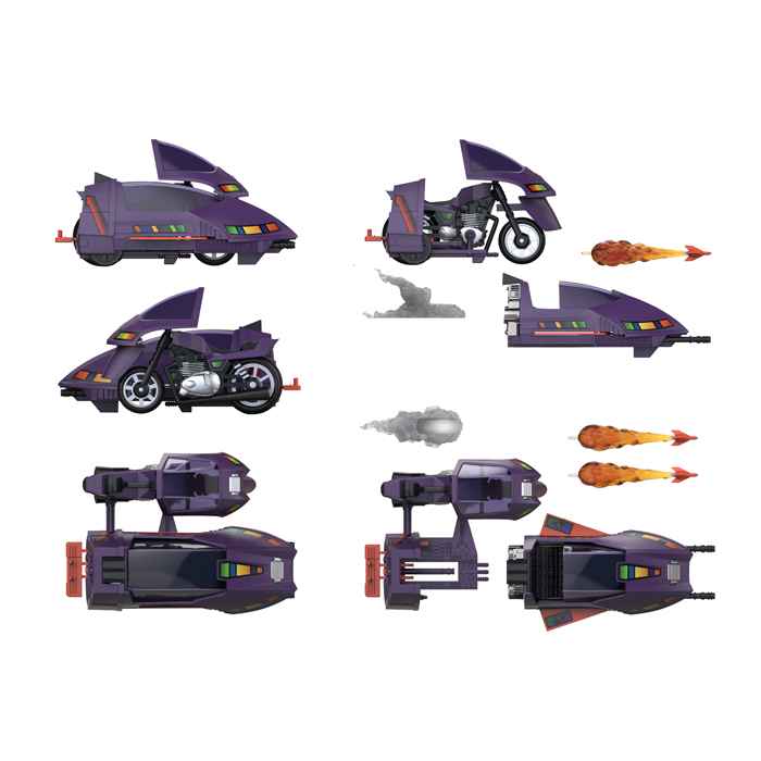 M.A.S.K. Series 2 Stealth Submarine Cycle