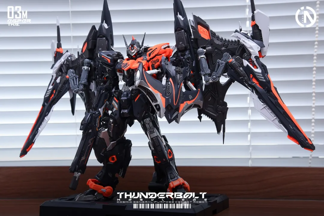 1/100 THB-03M Raijin Mecha - Manta Ray Equipment (Black Ver.)