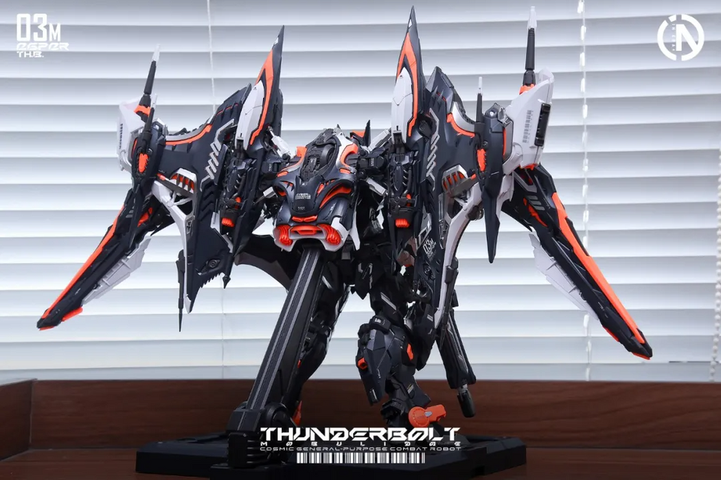 1/100 THB-03M Raijin Mecha - Manta Ray Equipment (Black Ver.)
