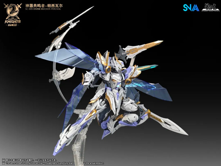1/144 SNAA SC-009 DIVINE INVOKER-PERCIVAL Deluxe Set
