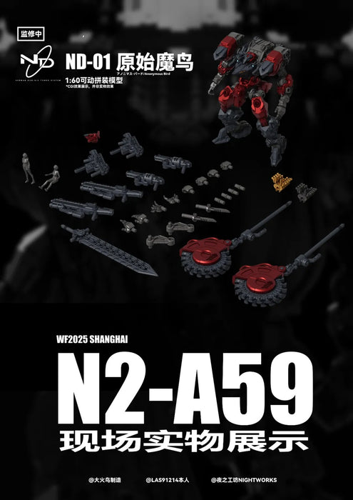 BIGFIREBIRD Build 1/60 ND-01 Anonymous Bird