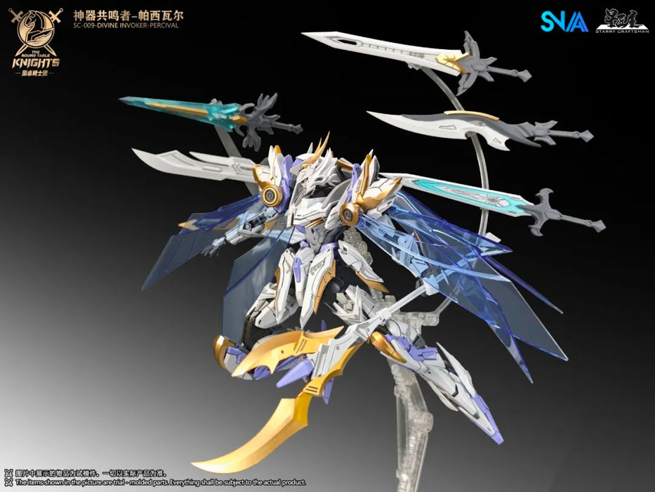 1/144 SNAA SC-009 DIVINE INVOKER-PERCIVAL Deluxe Set