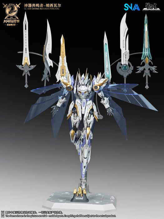 1/144 SNAA SC-009 DIVINE INVOKER-PERCIVAL Deluxe Set