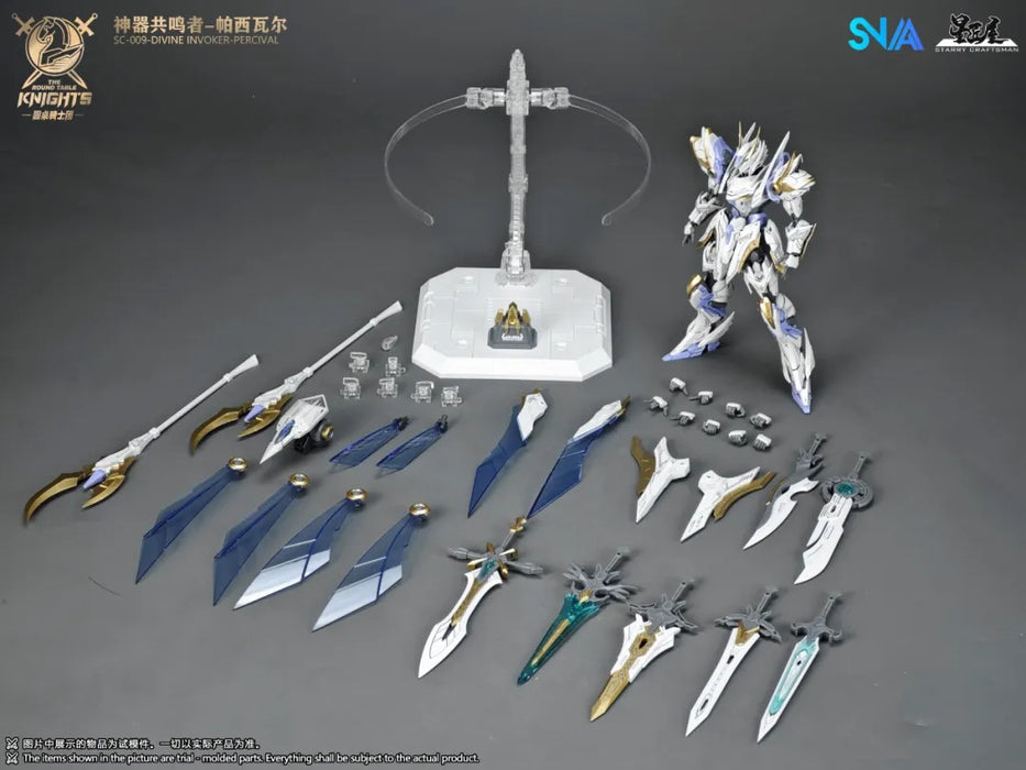 1/144 SNAA SC-009 DIVINE INVOKER-PERCIVAL Deluxe Set