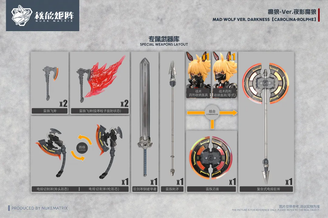 Mad Wolf Special Edition: Nightshade Demon Wolf