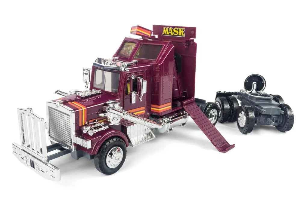 M.A.S.K. Mobile Defense Unit Vehicle with Matt Tracker & Bruce Sato Action Figures