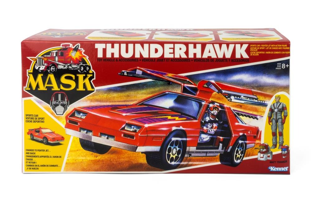 M.A.S.K. Thunderhawk Vehicle with Matt Trakker Action Figure