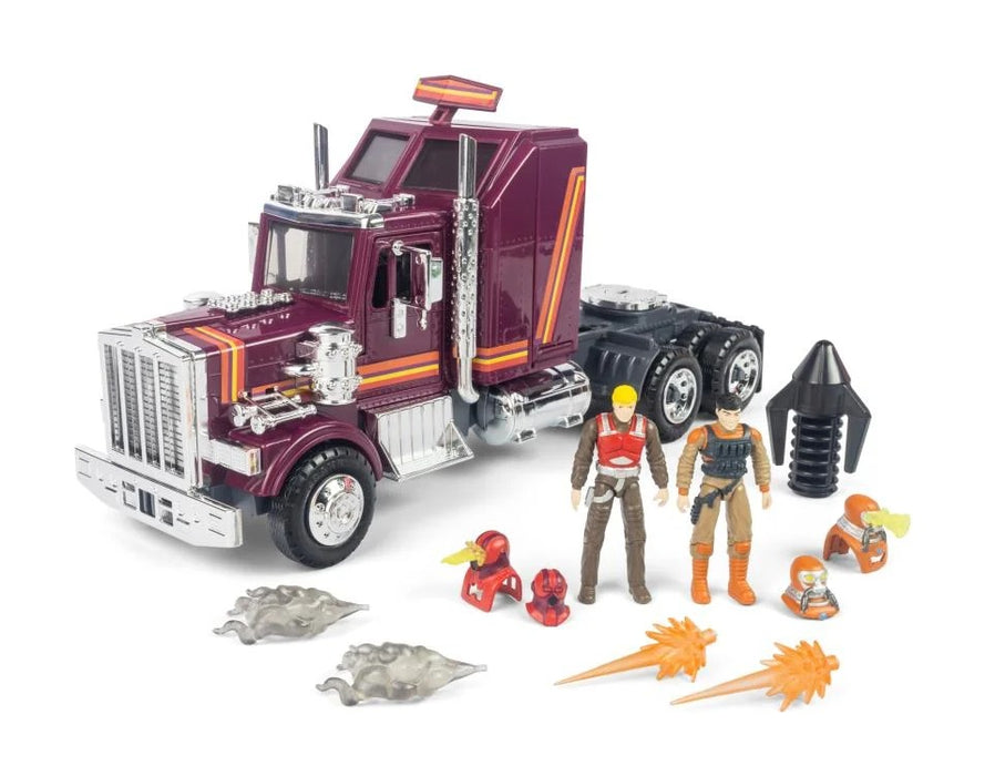 M.A.S.K. Mobile Defense Unit Vehicle with Matt Tracker & Bruce Sato Action Figures