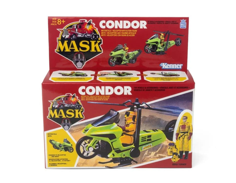 M.A.S.K. Condor Vehicle with Brad Turner Action Figure