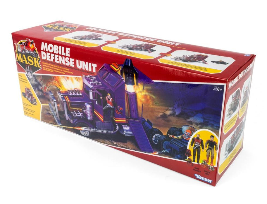 M.A.S.K. Mobile Defense Unit Vehicle with Matt Tracker & Bruce Sato Action Figures