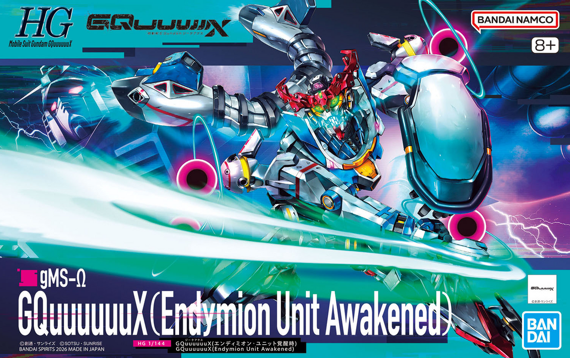 1/144 HG GQuuuuuuX Endymion Unit Awakened