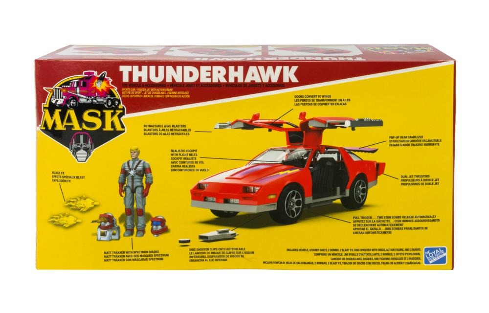 M.A.S.K. Thunderhawk Vehicle with Matt Trakker Action Figure