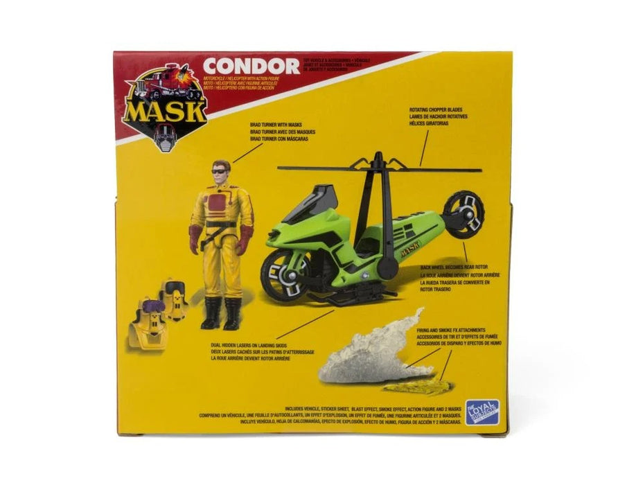 M.A.S.K. Condor Vehicle with Brad Turner Action Figure
