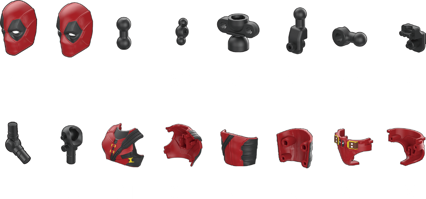 Marvel Infinity SAGA Marvel Heros - Championclass(CC04) Deadpool