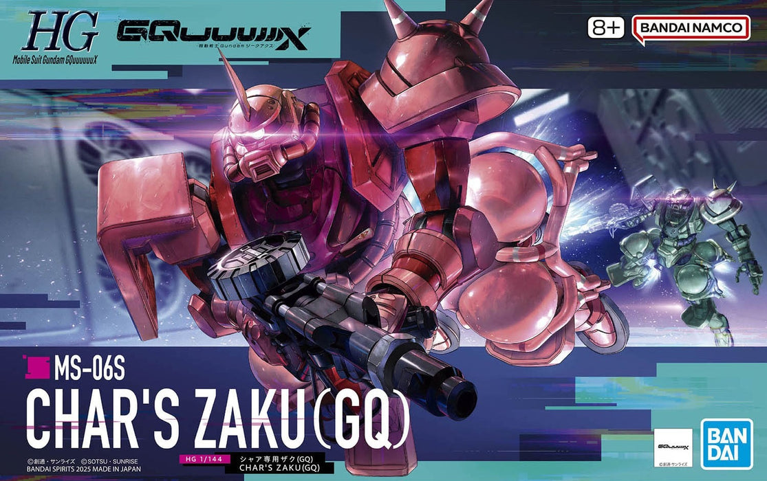 1/144 HG Char's Zaku (GQ)
