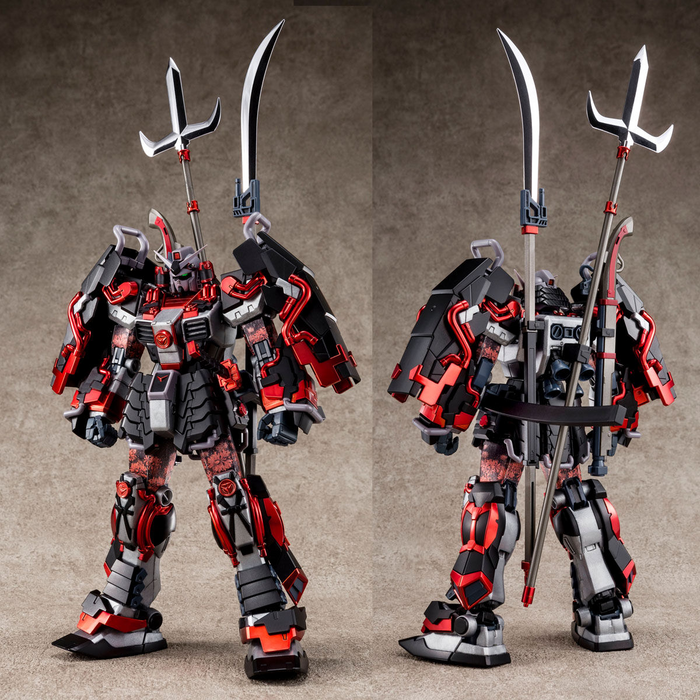1/100 MG SHIN MUSHA GUNDAM SENGOKU NO JIN BLACK ROBE LARGE ARMOR