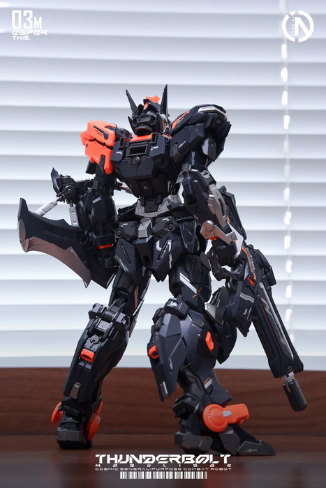 1/100 THB-03M Raijin Mecha - Manta Ray Equipment (Black Ver.)