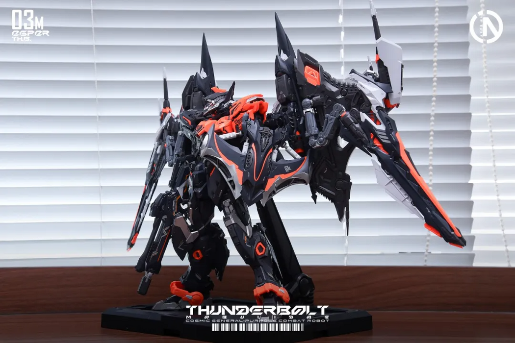 1/100 THB-03M Raijin Mecha - Manta Ray Equipment (Black Ver.)