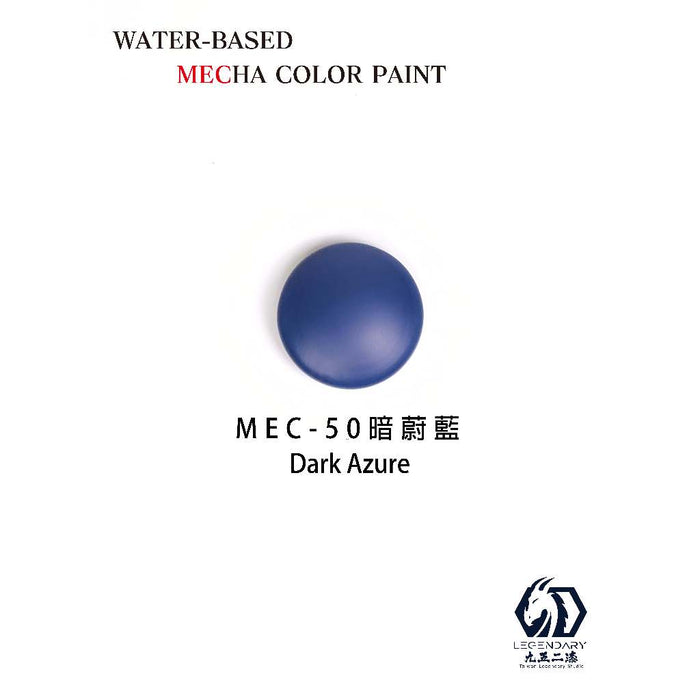 MEC-50 Dark Azure Blue 11 ML (Water Based) - hand brush