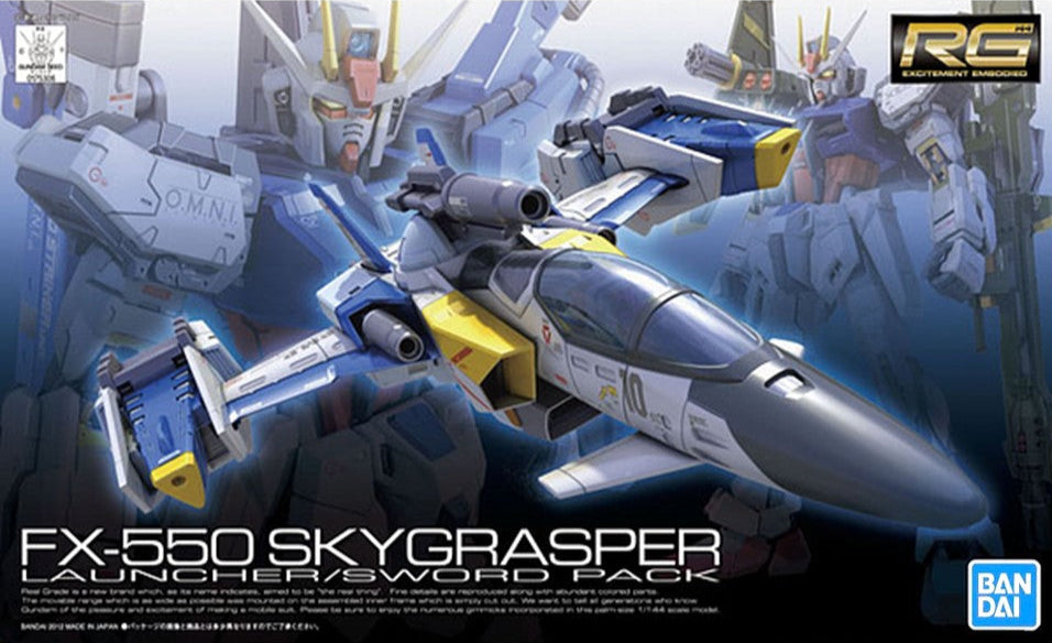 1/144 RG FX-550 SKYGRASPER LAUNCHER/SWORD PACK