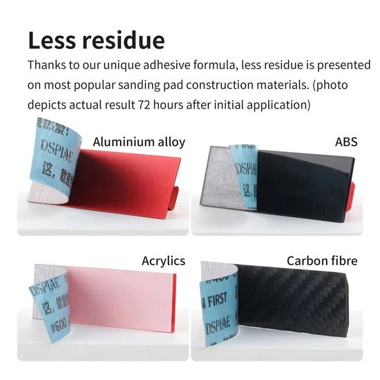 XSP-S01 Self-Adhesive Sandpaper Set (#400 #600 #800 #1000 #1200 #1500)