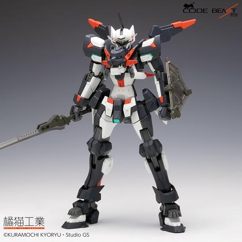 1/100 Scale Plastic Model Kit - Code Beast - Hundred Edge — Ani Mecha