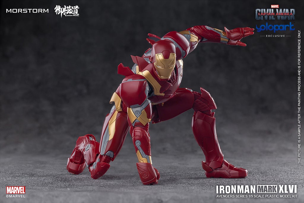 1/9 Scale Iron Man MK46 PLAMO (Normal) (Ironman)