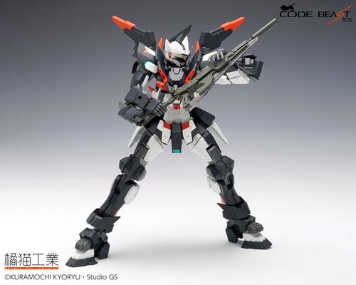 1/100 Scale Plastic Model Kit - Code Beast - Hundred Edge — Ani Mecha