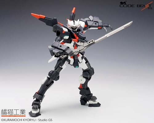 1/100 Scale Plastic Model Kit - Code Beast - Hundred Edge — Ani Mecha