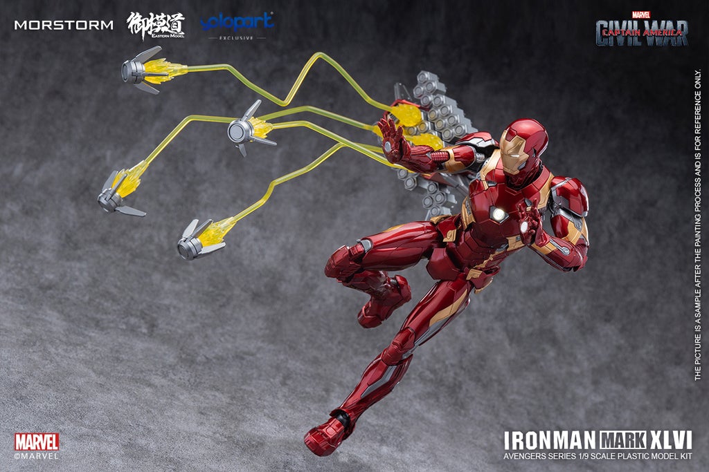 1/9 Scale Iron Man MK46 PLAMO (Deluxe) (Ironman)