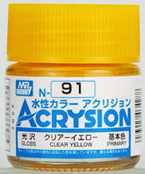 N-091 CLEAR YELLOW (Water Based)