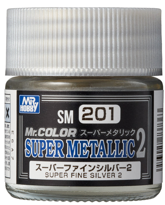 SM201 SUPER FINE SILVER 2 (Solvent Based)