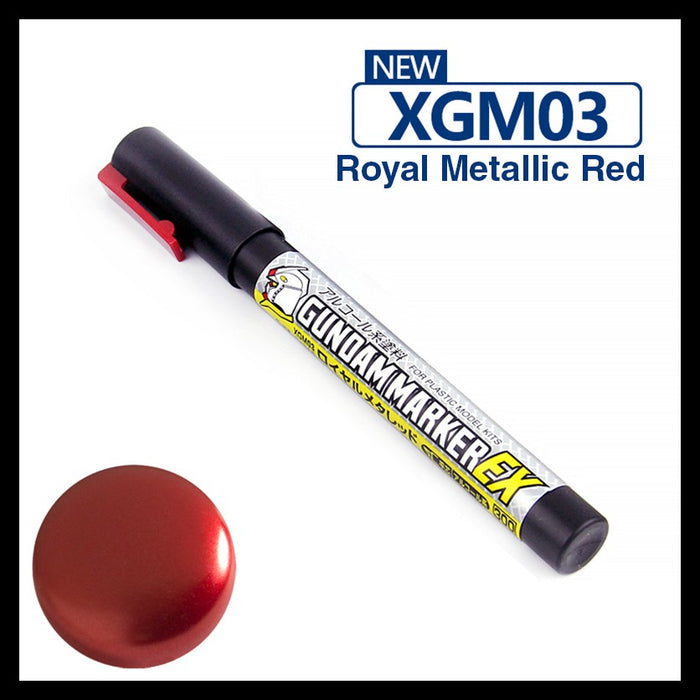 XGM03 GUNDAM MARKER EX ROYAL METALLIC RED