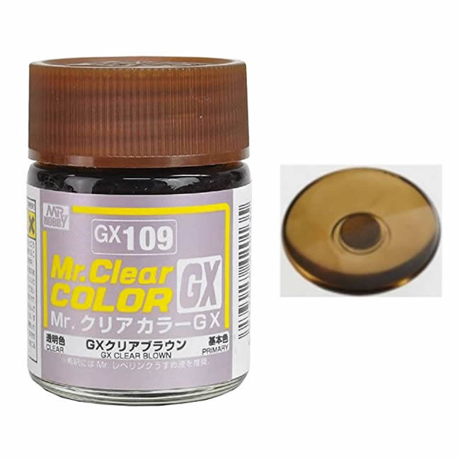 GX109 GX DEEP CLEAR BROWN (Solvent Based)